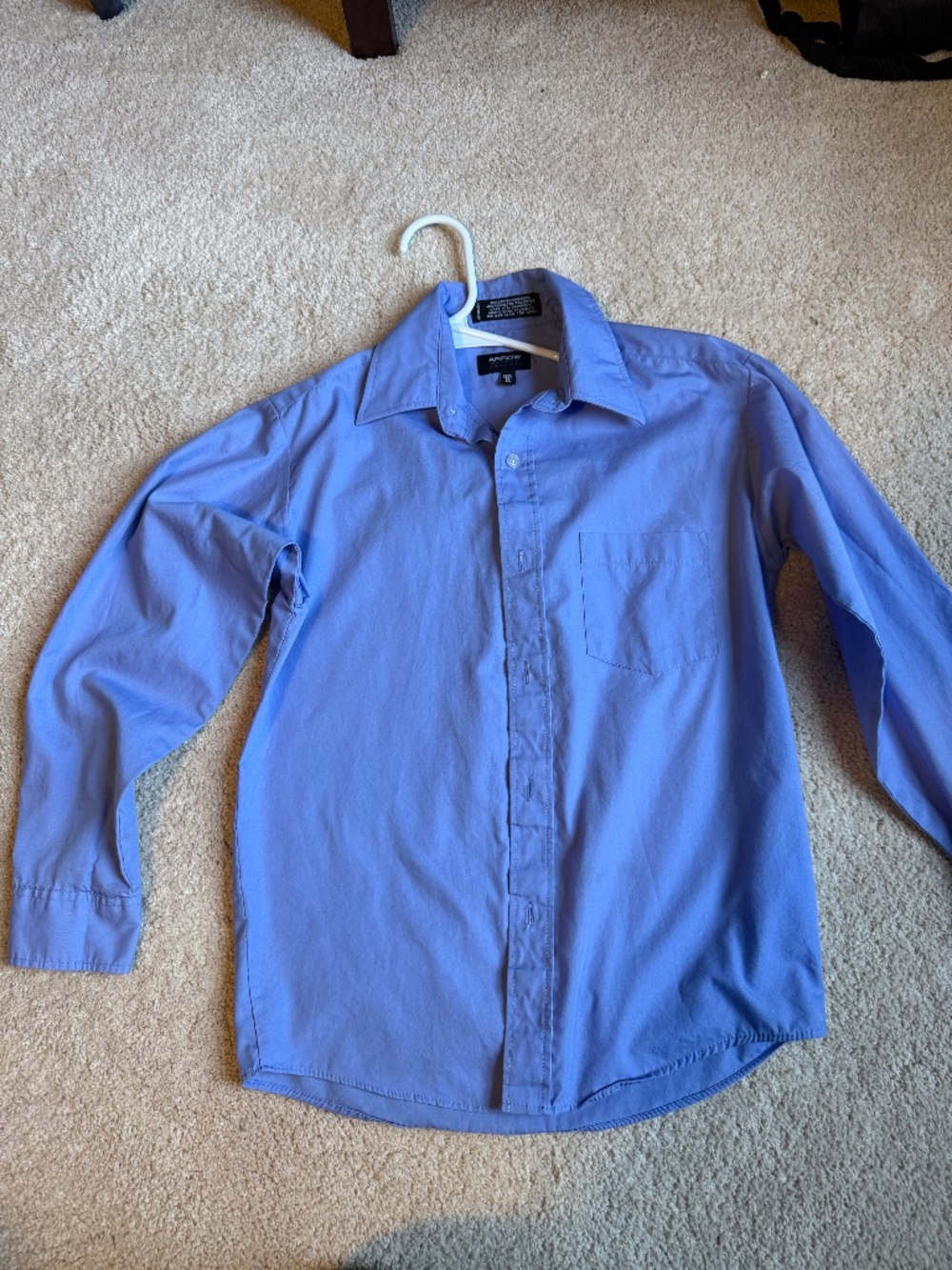 Blue Arrow boys dress shirt size 12
